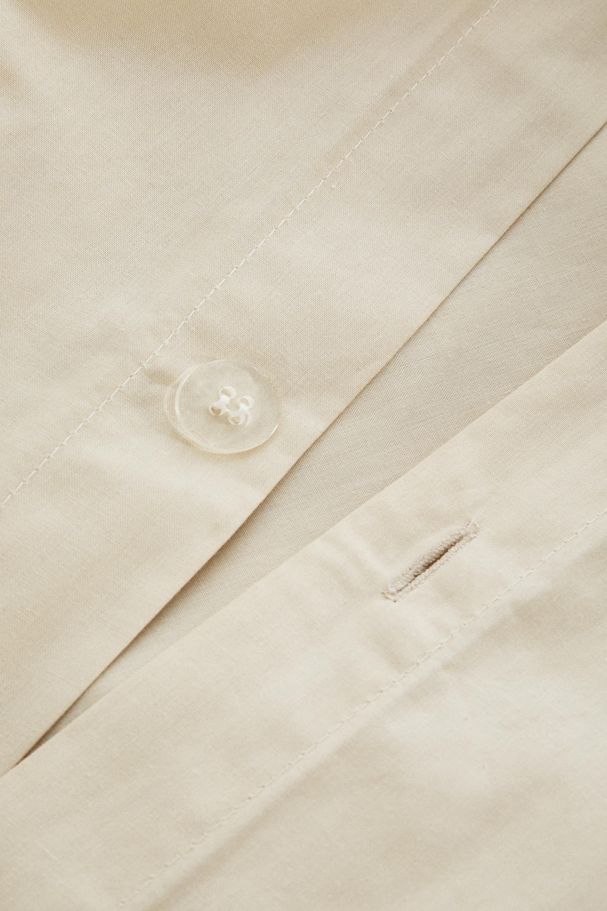 PERCALE FITTED SHEET | 11.8" THICK ( THREAD COUNT